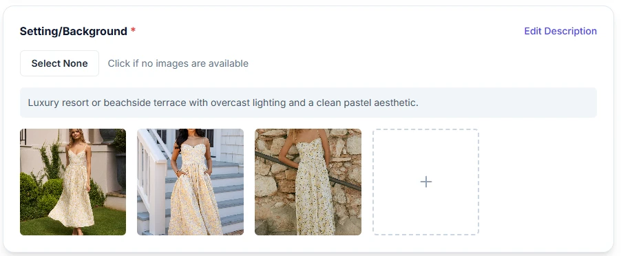 Background Theme Selection